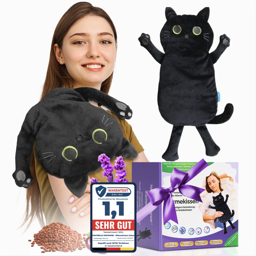 HEATBELLE EMPOWER® Katze Schwarz